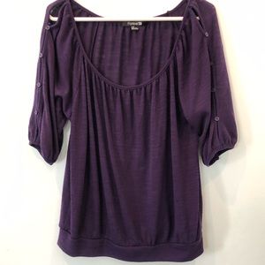 Women’s purple Top